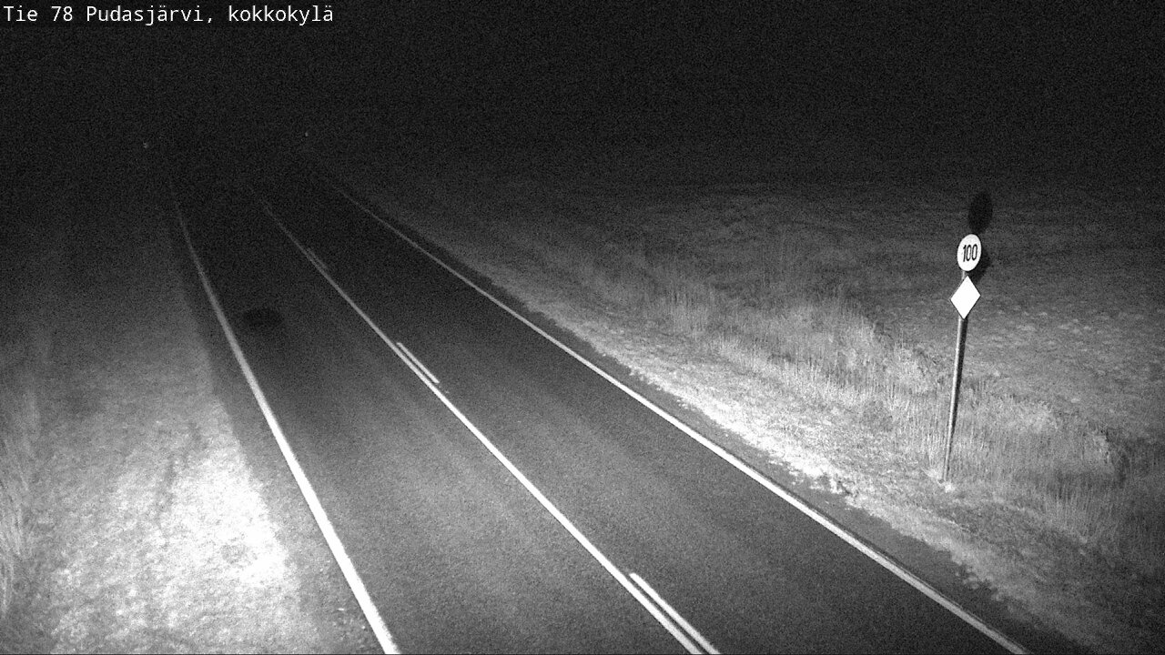 Kelikamerat Kuva Tie 78 Pudasjärvi, Kokkokylä, Pudasjärvi, Pohjois-Pohjanmaa