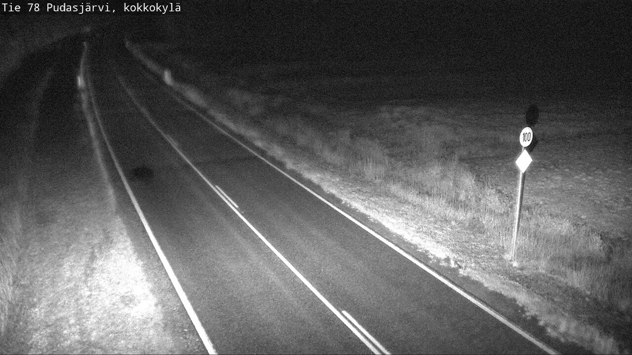Kelikamerat Kuva Tie 78 Pudasjärvi, Kokkokylä, Pudasjärvi, Pohjois-Pohjanmaa