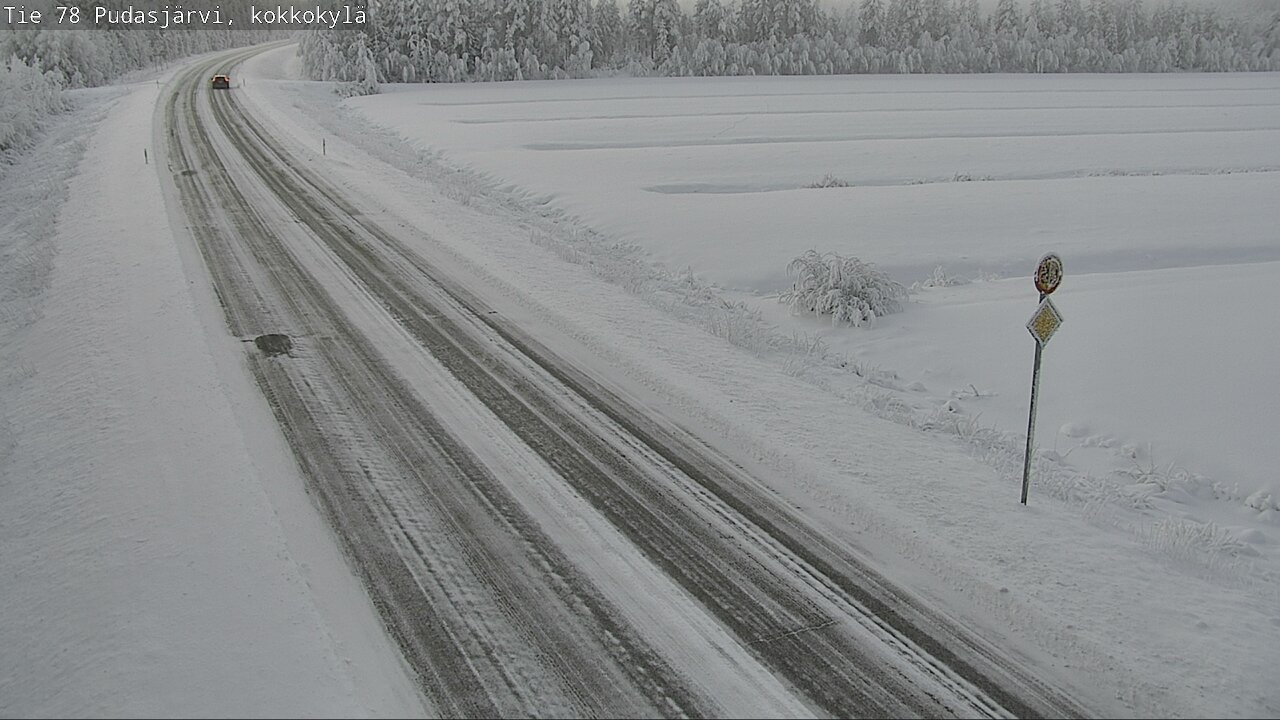Kelikamerat Kuva Tie 78 Pudasjärvi, Kokkokylä, Pudasjärvi, Pohjois-Pohjanmaa