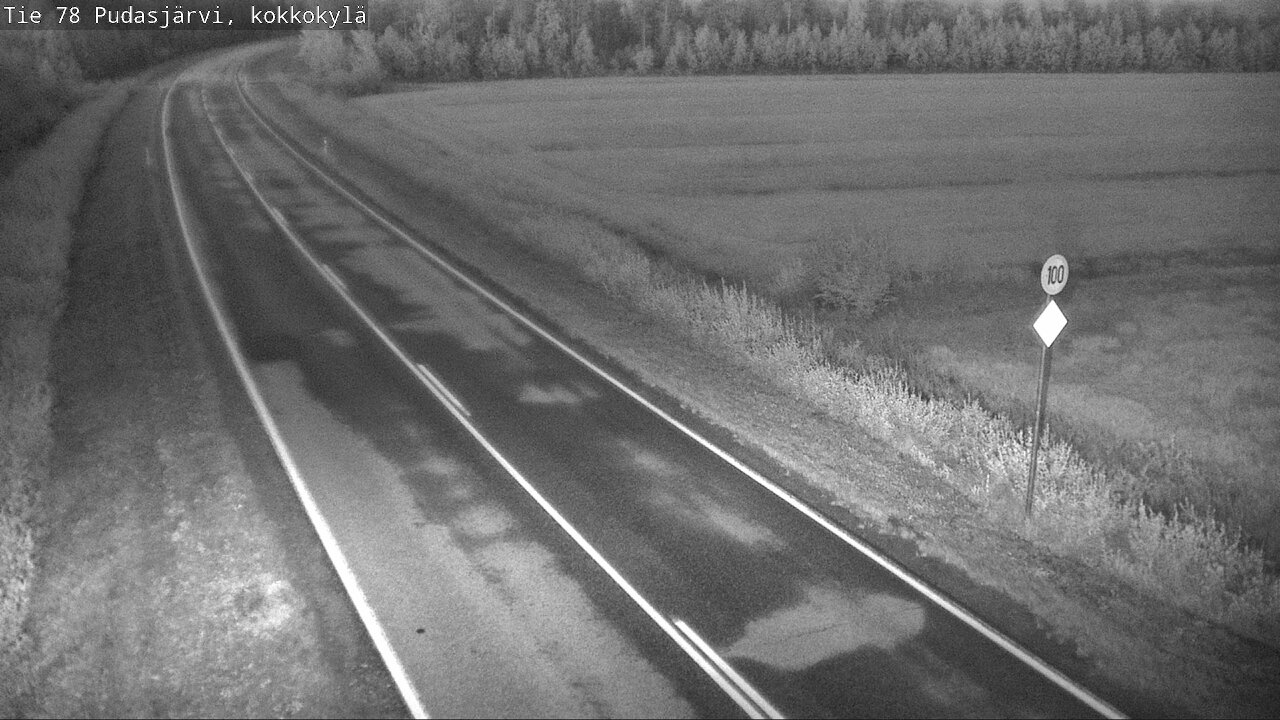 Kelikamerat Kuva Tie 78 Pudasjärvi, Kokkokylä, Pudasjärvi, Pohjois-Pohjanmaa