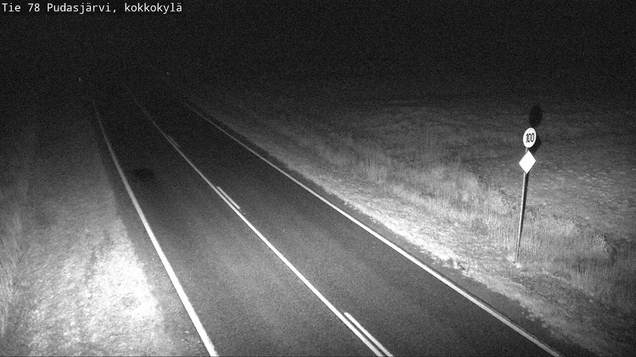 Kelikamerat Kuva Tie 78 Pudasjärvi, Kokkokylä, Pudasjärvi, Pohjois-Pohjanmaa