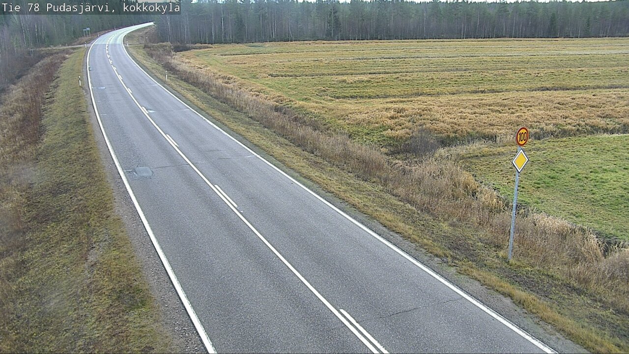 Kelikamerat Kuva Tie 78 Pudasjärvi, Kokkokylä, Pudasjärvi, Pohjois-Pohjanmaa