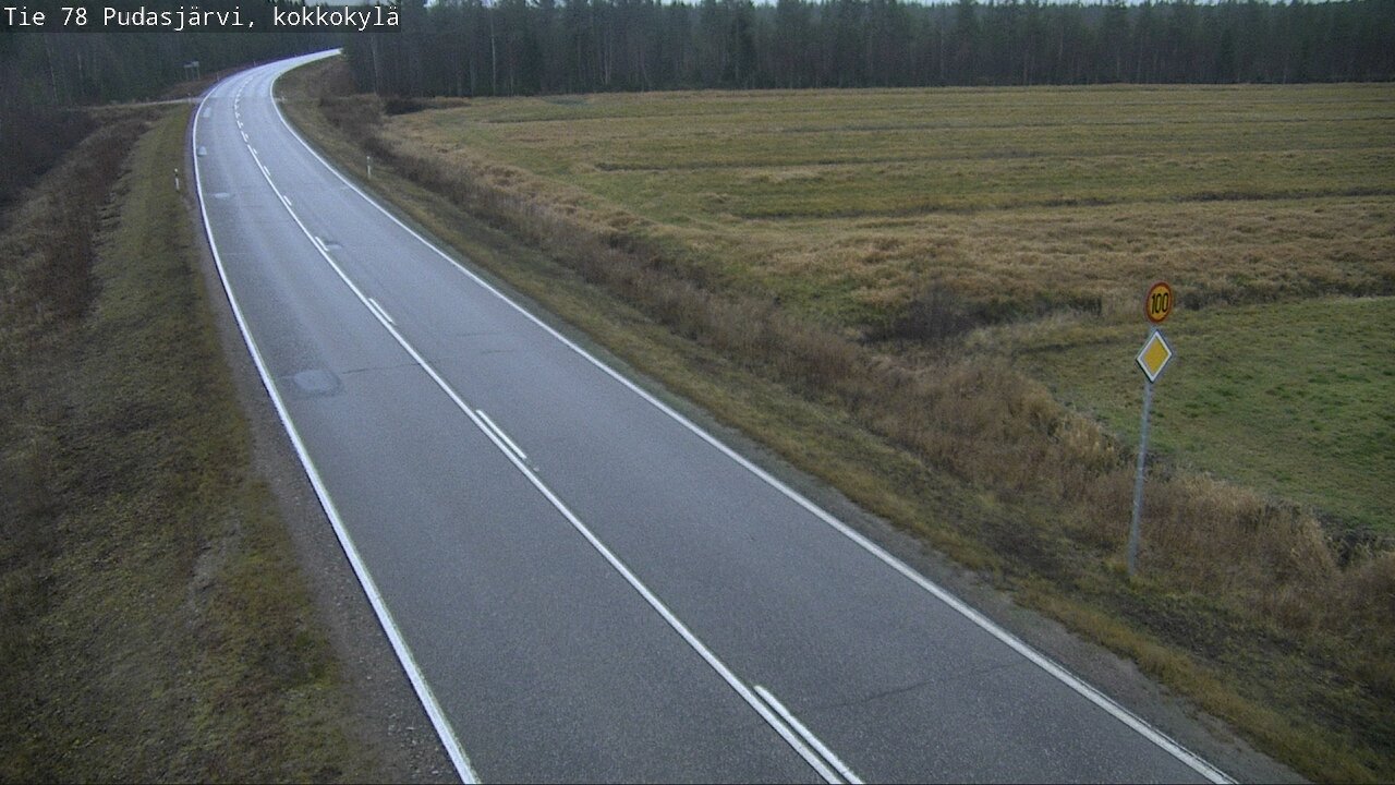 Kelikamerat Kuva Tie 78 Pudasjärvi, Kokkokylä, Pudasjärvi, Pohjois-Pohjanmaa