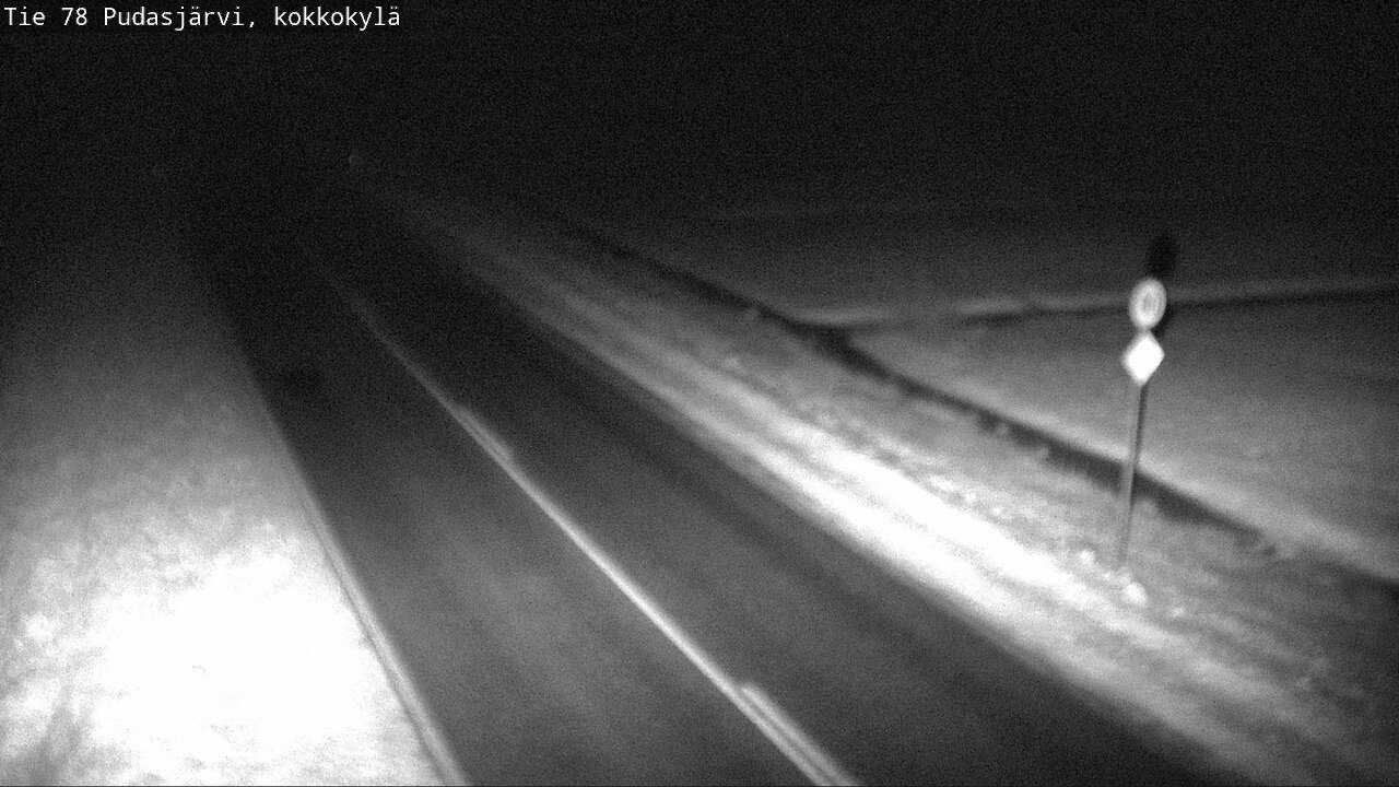 Kelikamerat Kuva Tie 78 Pudasjärvi, Kokkokylä, Pudasjärvi, Pohjois-Pohjanmaa
