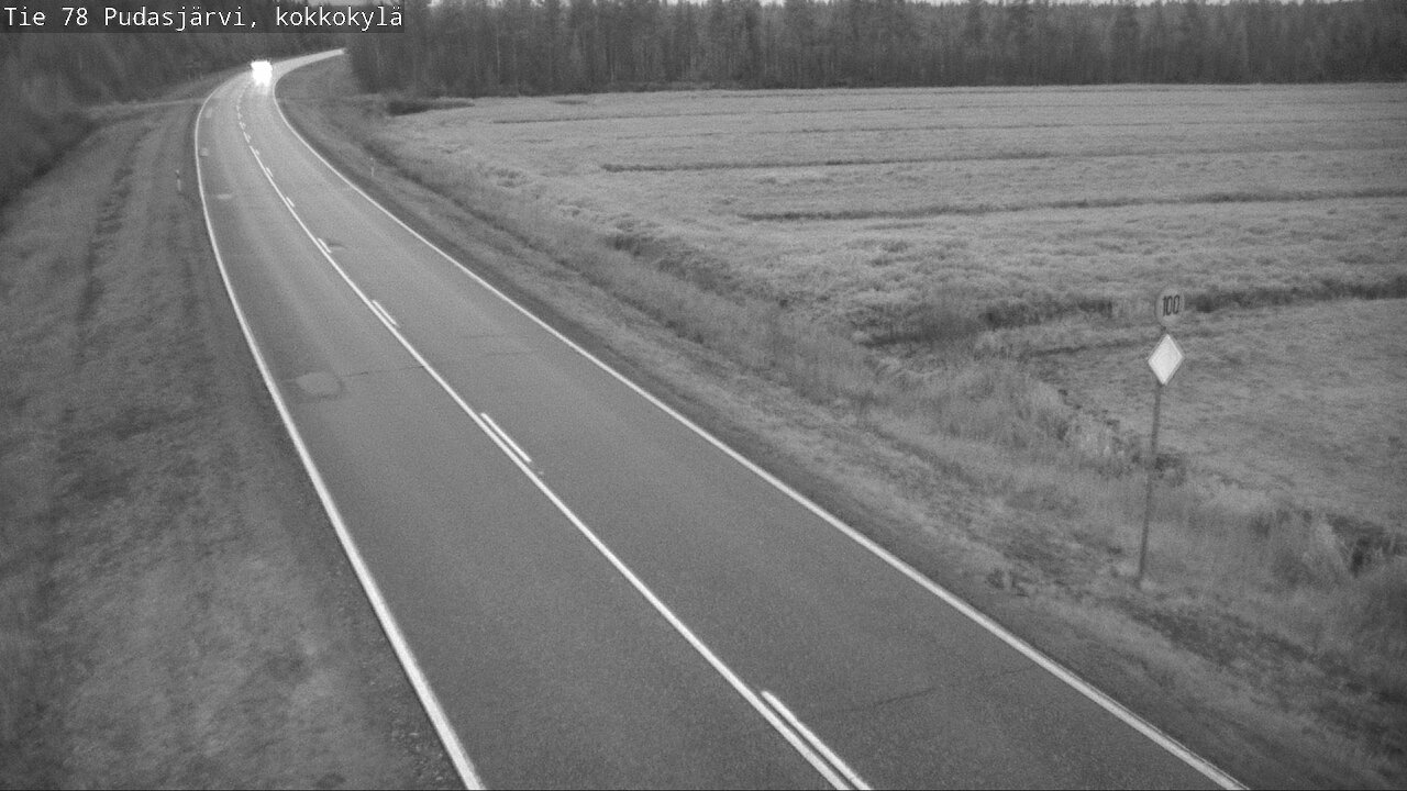 Kelikamerat Kuva Tie 78 Pudasjärvi, Kokkokylä, Pudasjärvi, Pohjois-Pohjanmaa