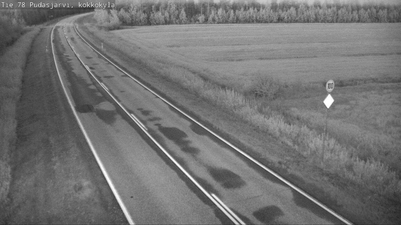 Kelikamerat Kuva Tie 78 Pudasjärvi, Kokkokylä, Pudasjärvi, Pohjois-Pohjanmaa