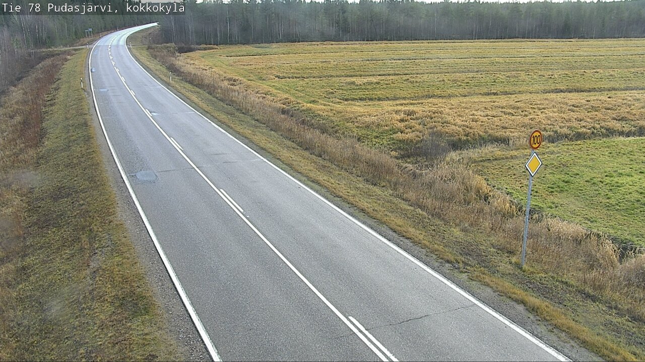 Kelikamerat Kuva Tie 78 Pudasjärvi, Kokkokylä, Pudasjärvi, Pohjois-Pohjanmaa