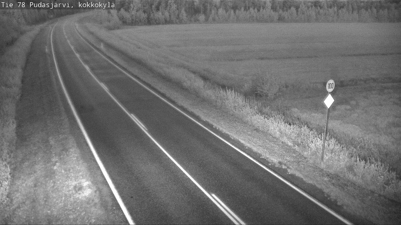 Kelikamerat Kuva Tie 78 Pudasjärvi, Kokkokylä, Pudasjärvi, Pohjois-Pohjanmaa