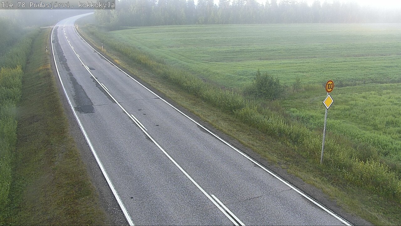 Kelikamerat Kuva Tie 78 Pudasjärvi, Kokkokylä, Pudasjärvi, Pohjois-Pohjanmaa
