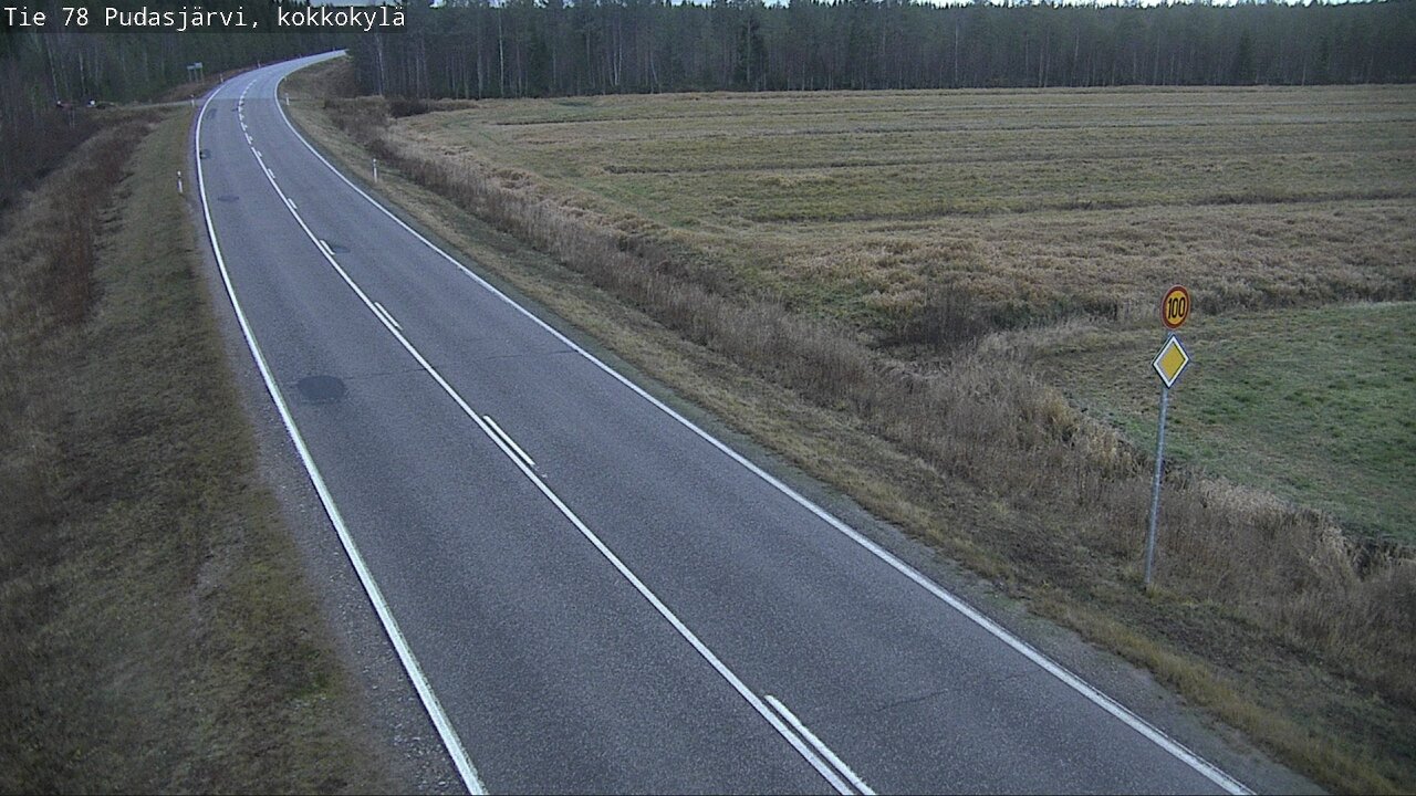 Kelikamerat Kuva Tie 78 Pudasjärvi, Kokkokylä, Pudasjärvi, Pohjois-Pohjanmaa