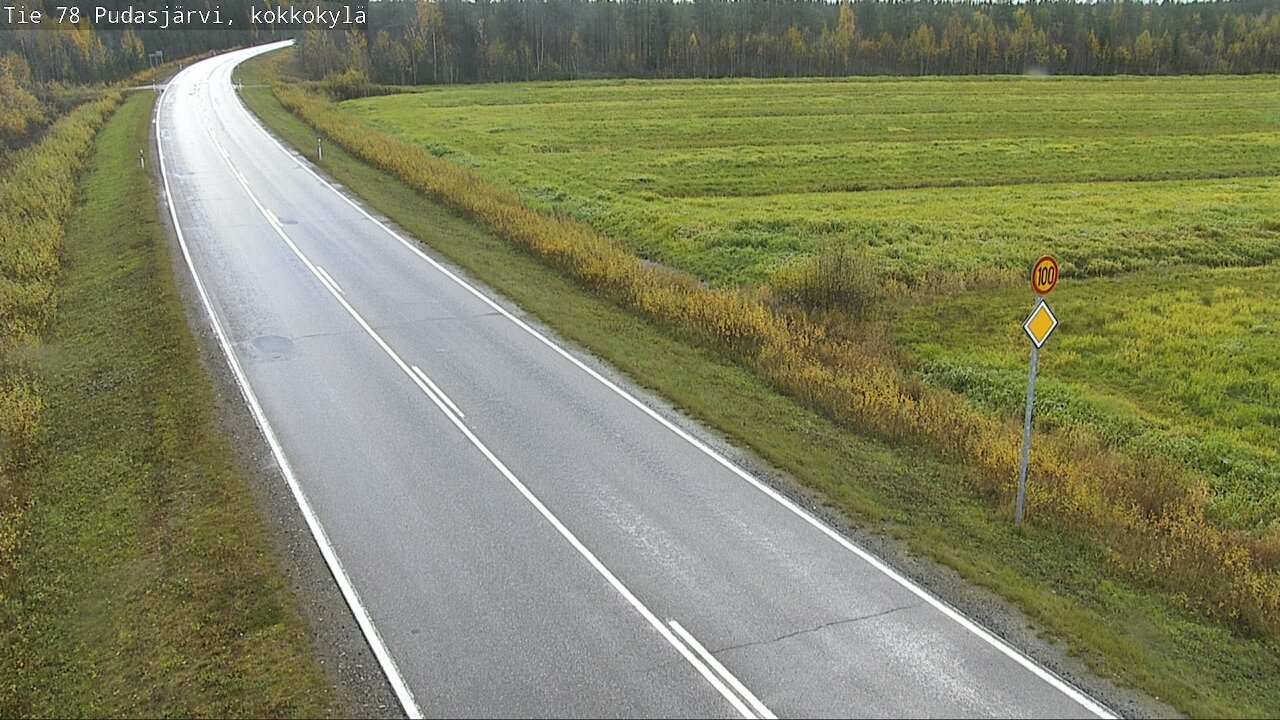 Kelikamerat Kuva Tie 78 Pudasjärvi, Kokkokylä, Pudasjärvi, Pohjois-Pohjanmaa