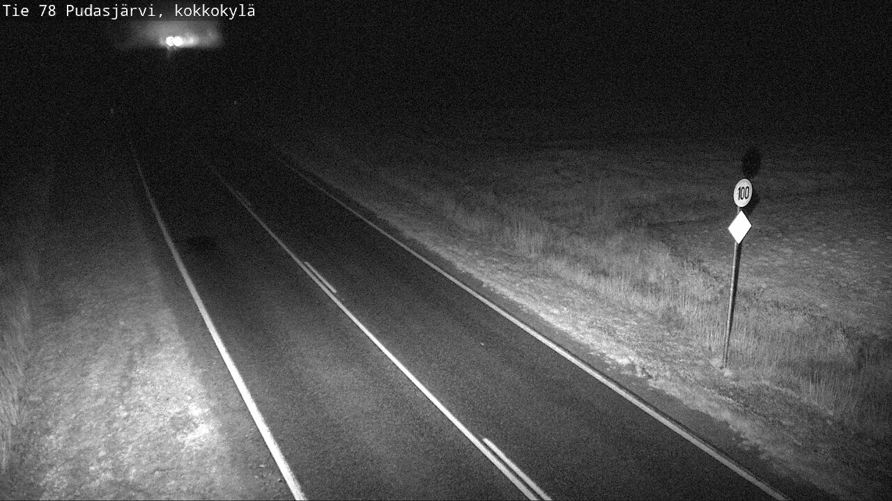Kelikamerat Kuva Tie 78 Pudasjärvi, Kokkokylä, Pudasjärvi, Pohjois-Pohjanmaa