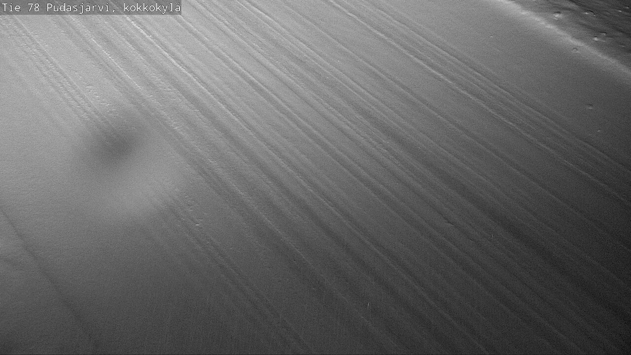 Weather Camera Image Road 78 Pudasjärvi, Kokkokylä, Pudasjärvi, Pohjois-Pohjanmaa