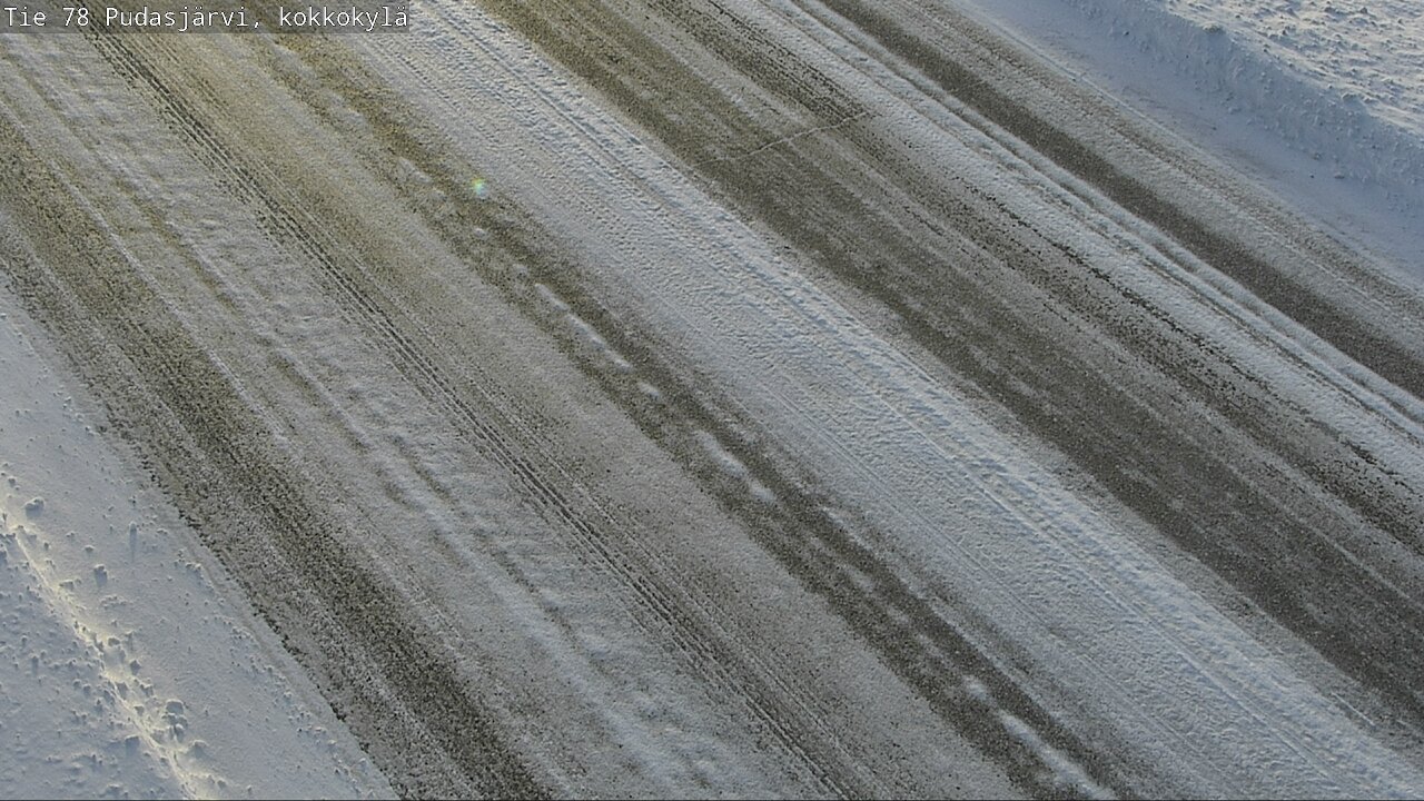 Kelikamerat Kuva Tie 78 Pudasjärvi, Kokkokylä, Pudasjärvi, Pohjois-Pohjanmaa