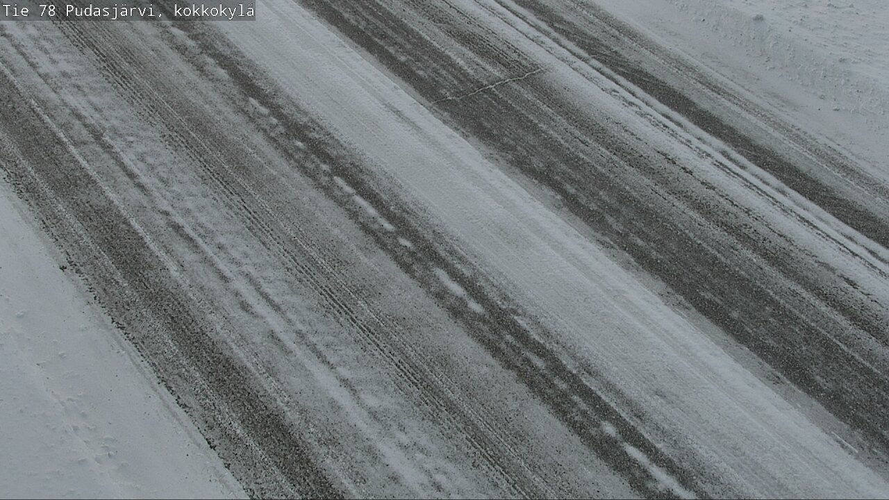 Kelikamerat Kuva Tie 78 Pudasjärvi, Kokkokylä, Pudasjärvi, Pohjois-Pohjanmaa