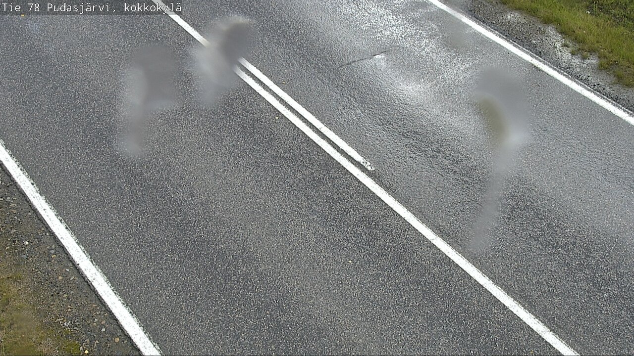 Weather Camera Image Road 78 Pudasjärvi, Kokkokylä, Pudasjärvi, Pohjois-Pohjanmaa