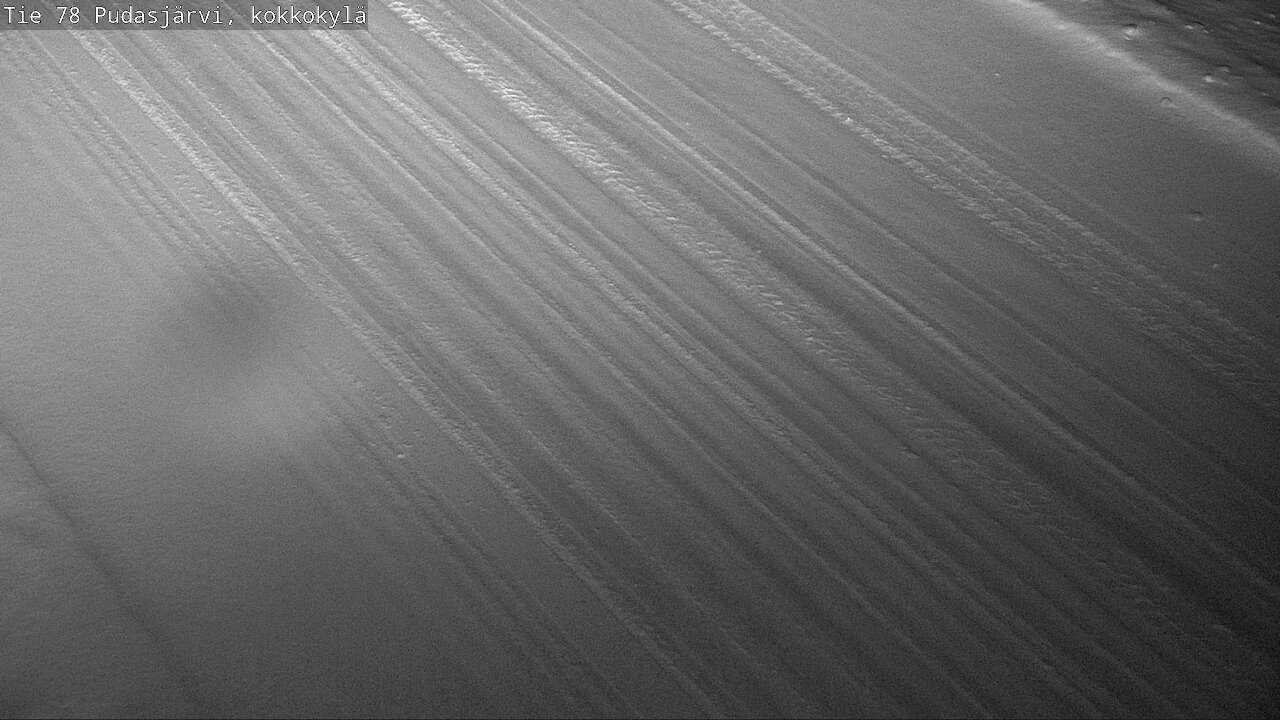 Weather Camera Image Road 78 Pudasjärvi, Kokkokylä, Pudasjärvi, Pohjois-Pohjanmaa