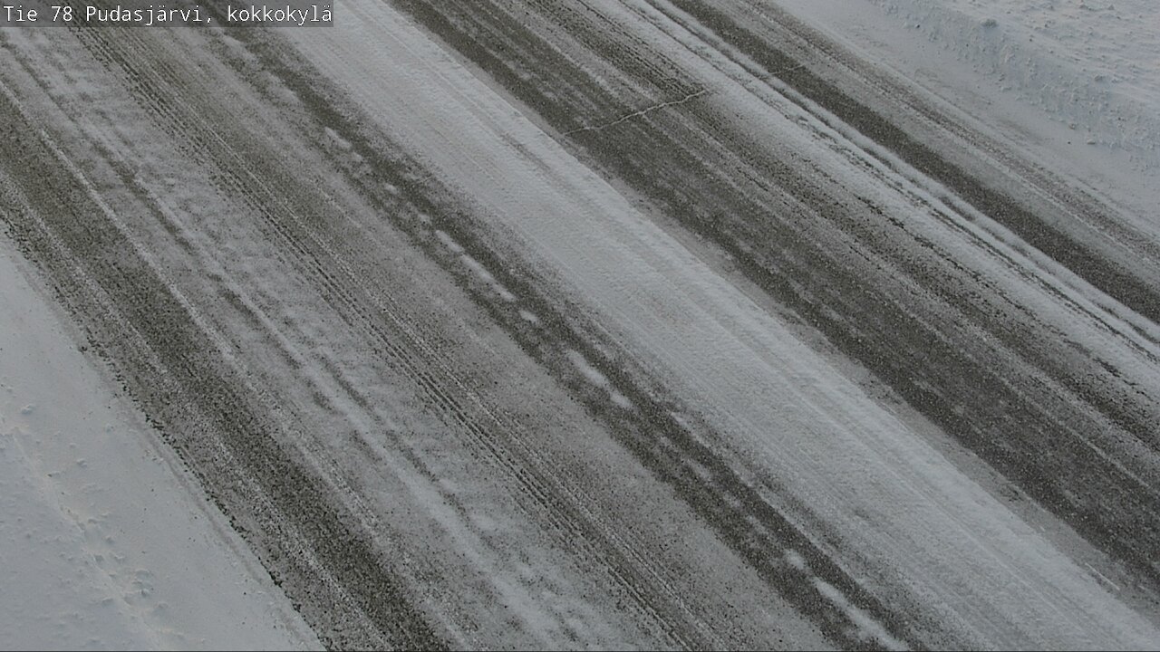 Kelikamerat Kuva Tie 78 Pudasjärvi, Kokkokylä, Pudasjärvi, Pohjois-Pohjanmaa