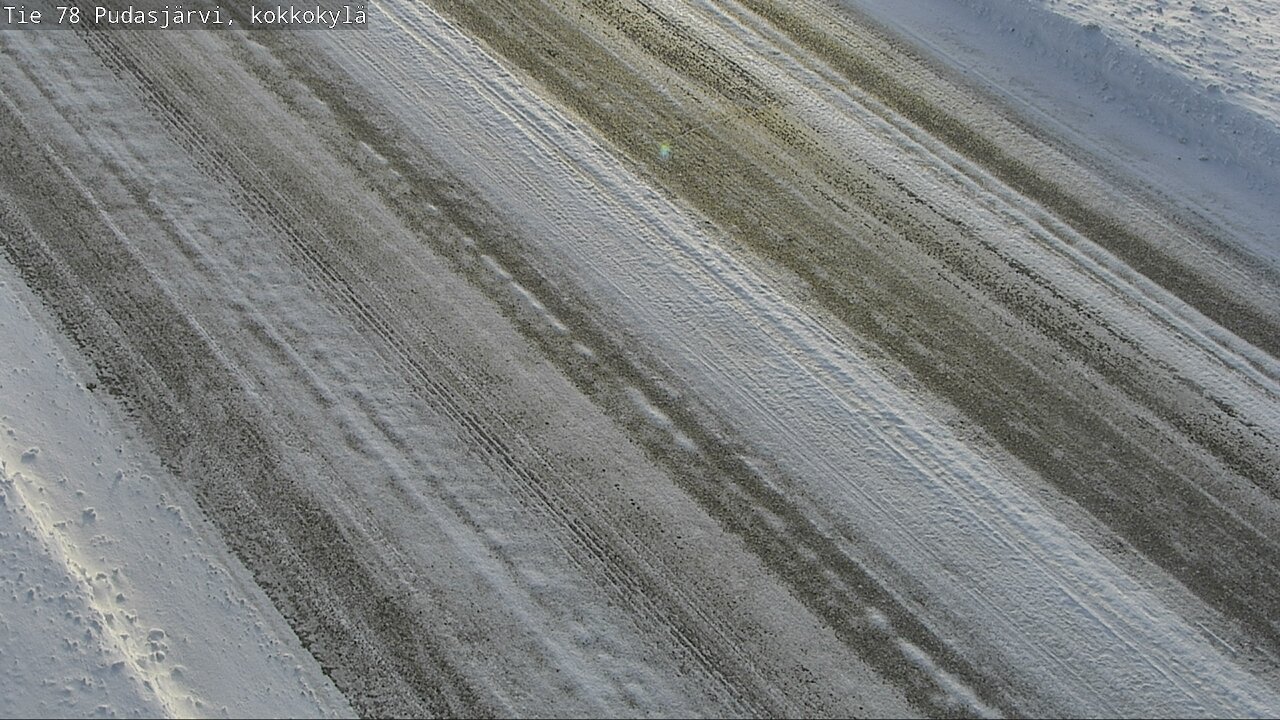 Kelikamerat Kuva Tie 78 Pudasjärvi, Kokkokylä, Pudasjärvi, Pohjois-Pohjanmaa