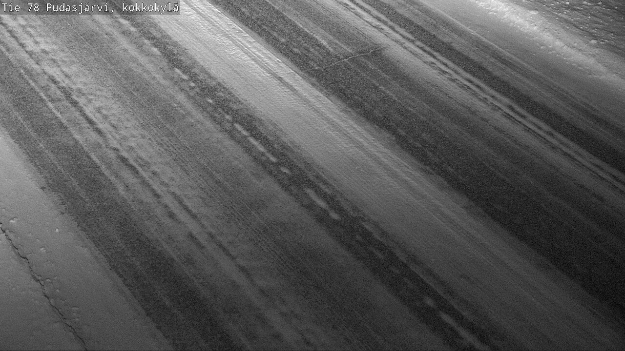 Weather Camera Image Väg 78 Pudasjärvi, Kokkokylä, Pudasjärvi, Pohjois-Pohjanmaa