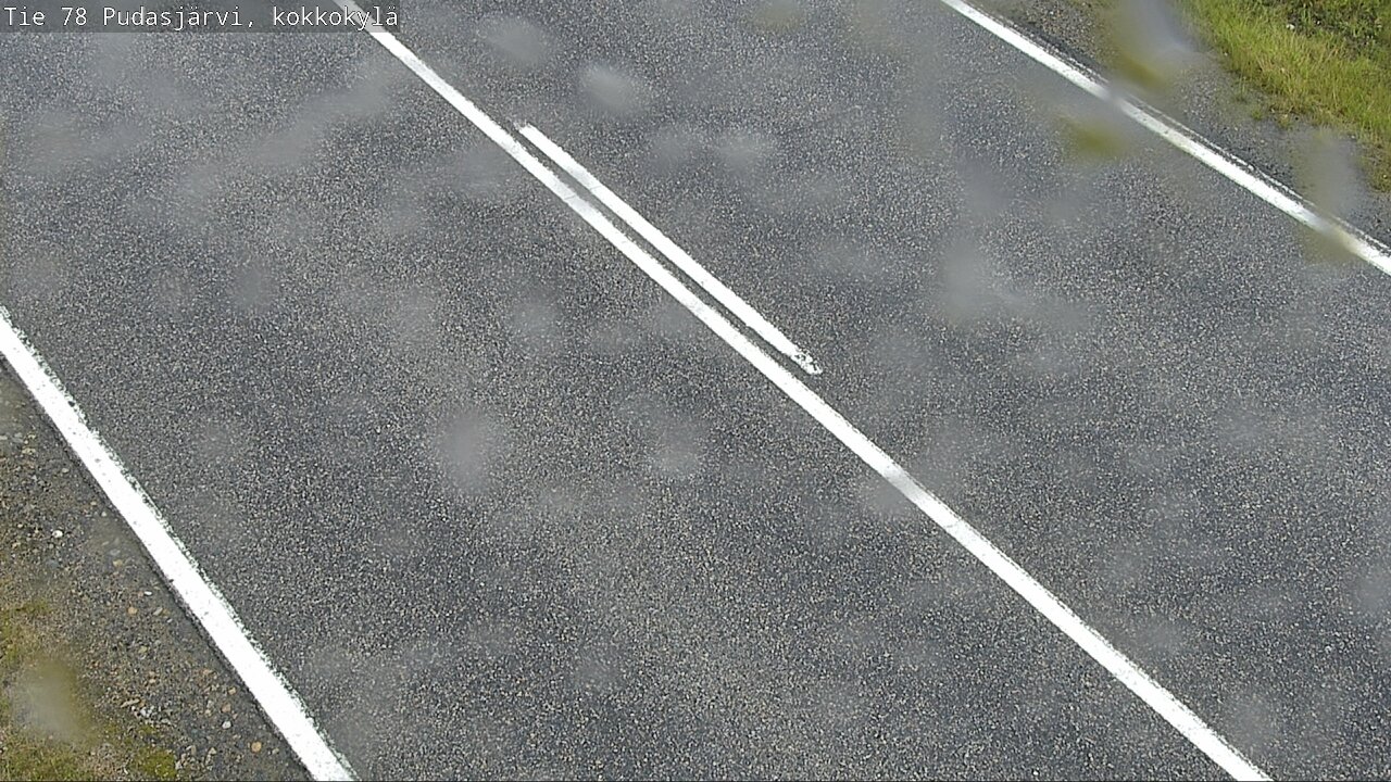 Weather Camera Image Road 78 Pudasjärvi, Kokkokylä, Pudasjärvi, Pohjois-Pohjanmaa