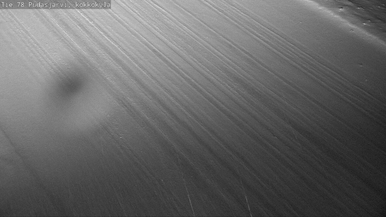 Weather Camera Image Road 78 Pudasjärvi, Kokkokylä, Pudasjärvi, Pohjois-Pohjanmaa