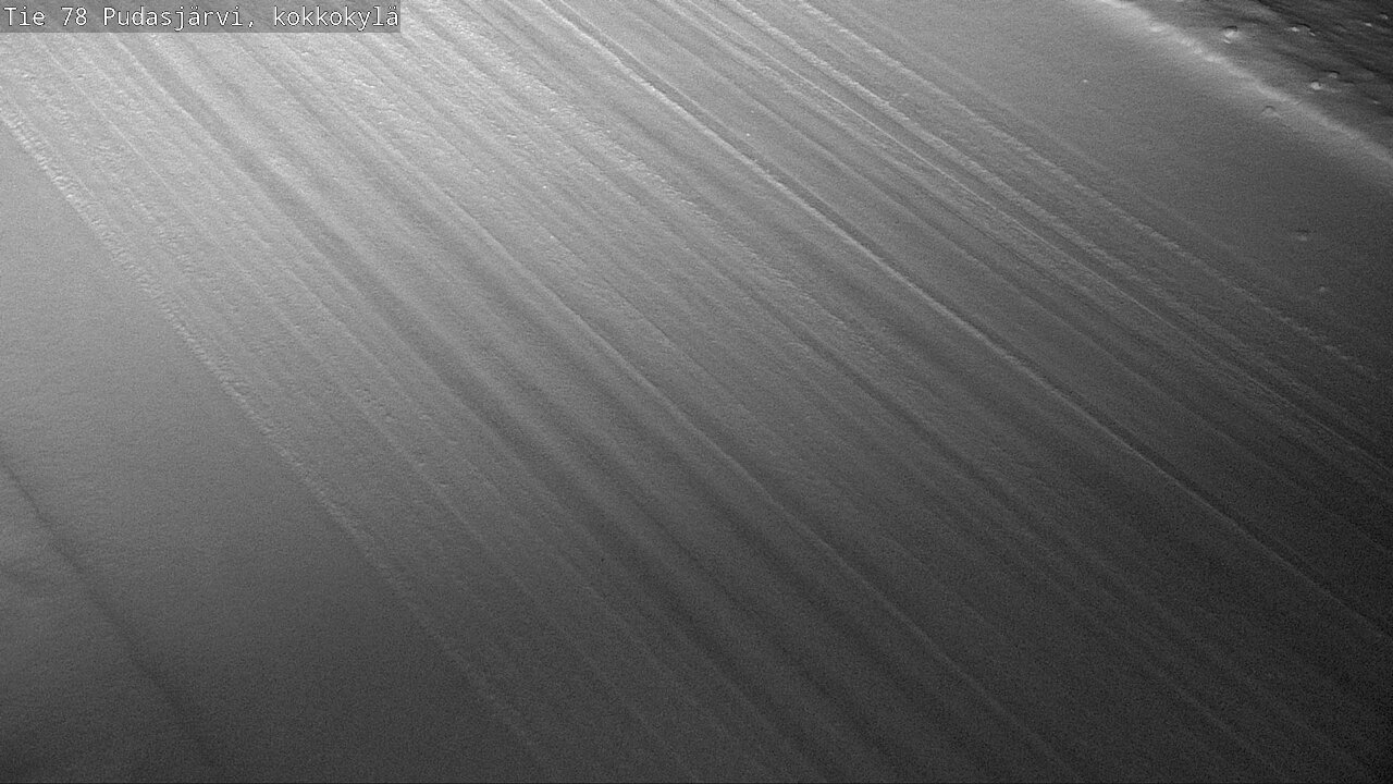 Weather Camera Image Road 78 Pudasjärvi, Kokkokylä, Pudasjärvi, Pohjois-Pohjanmaa
