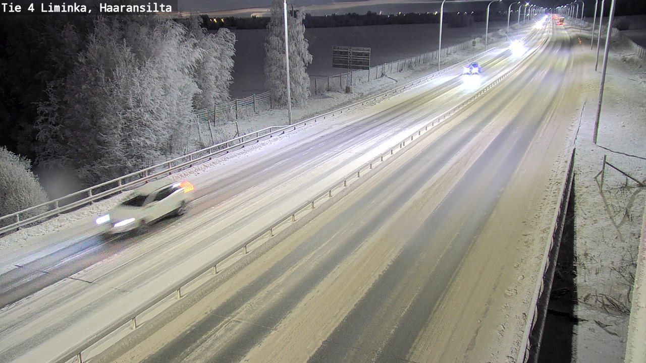 Kelikamerat Kuva Tie 4 Liminka, Haaransilta, Liminka, Pohjois-Pohjanmaa