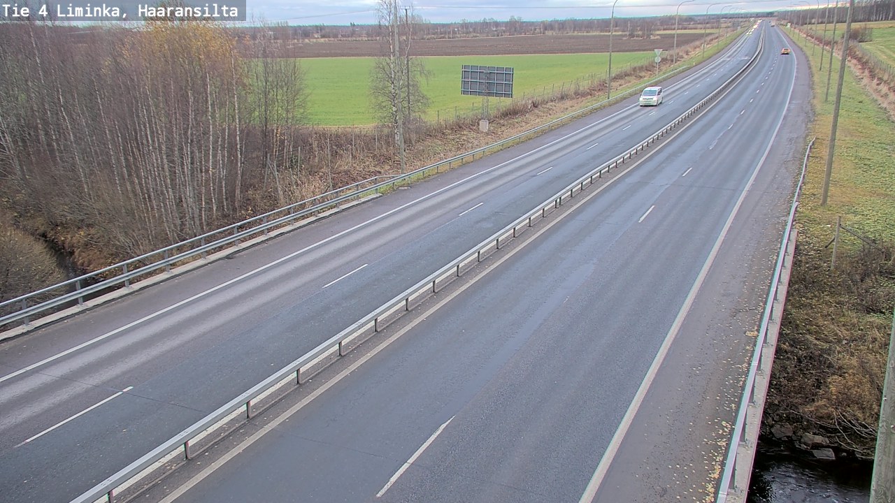 Kelikamerat Kuva Tie 4 Liminka, Haaransilta, Liminka, Pohjois-Pohjanmaa