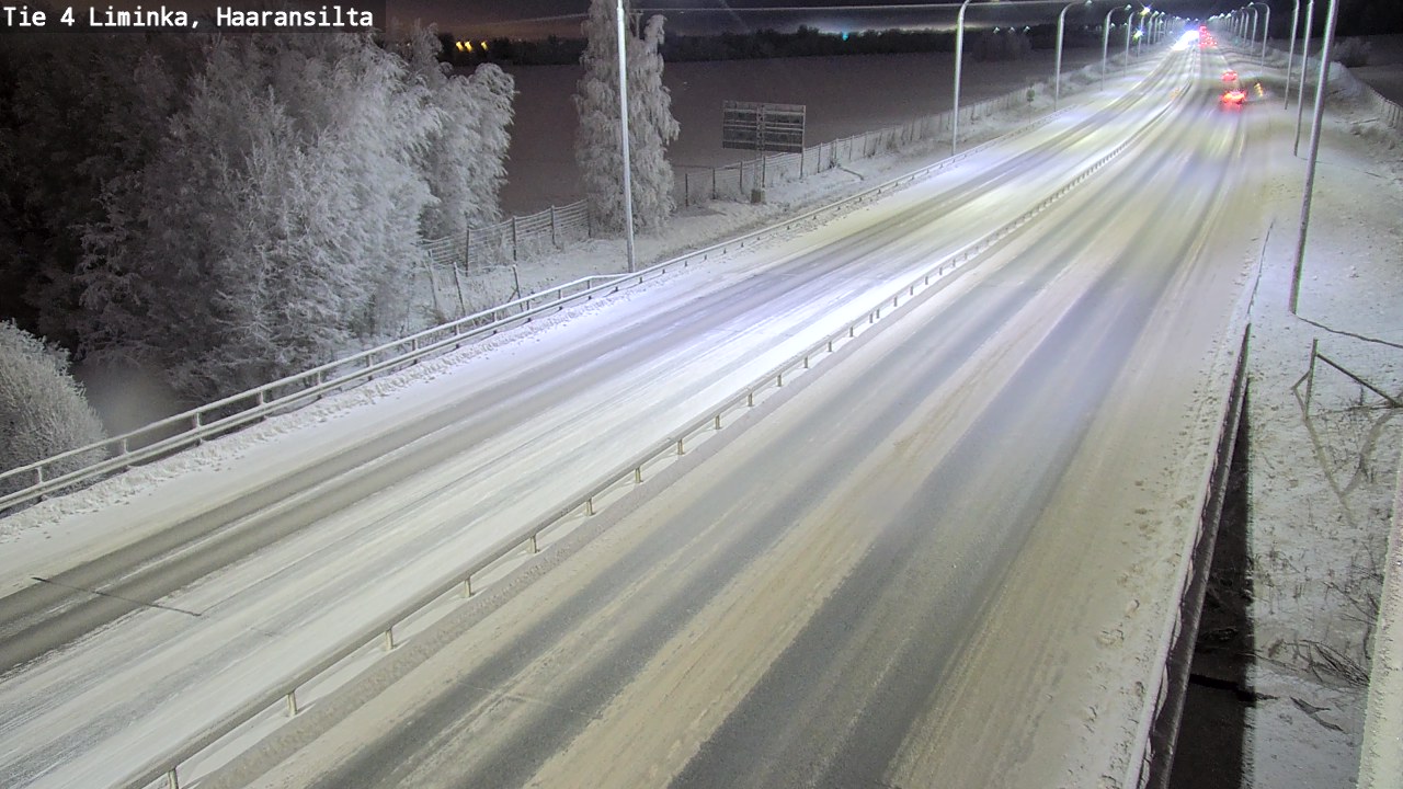 Kelikamerat Kuva Tie 4 Liminka, Haaransilta, Liminka, Pohjois-Pohjanmaa