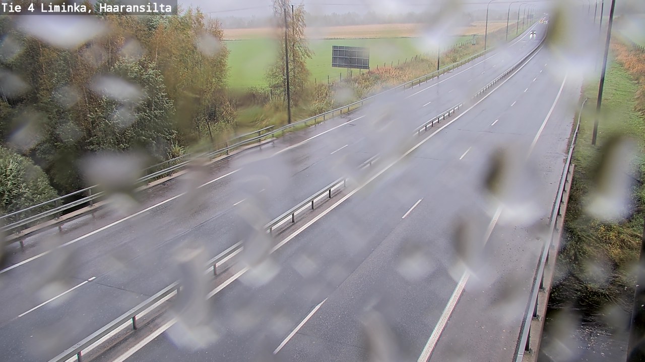 Weather Camera Image Road 4 Liminka, Haaransilta, Liminka, Pohjois-Pohjanmaa