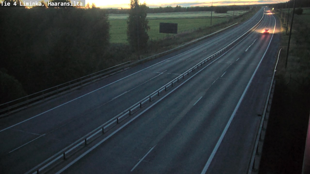 Kelikamerat Kuva Tie 4 Liminka, Haaransilta, Liminka, Pohjois-Pohjanmaa