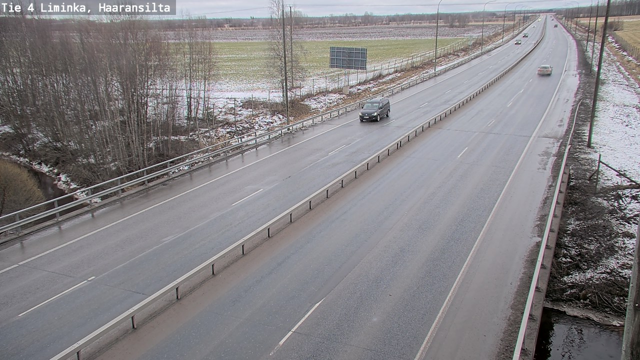 Kelikamerat Kuva Tie 4 Liminka, Haaransilta, Liminka, Pohjois-Pohjanmaa