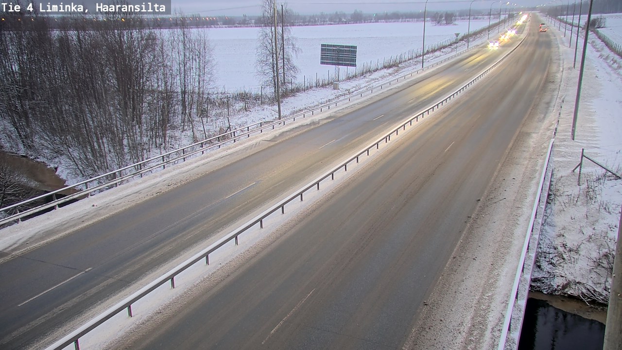 Kelikamerat Kuva Tie 4 Liminka, Haaransilta, Liminka, Pohjois-Pohjanmaa