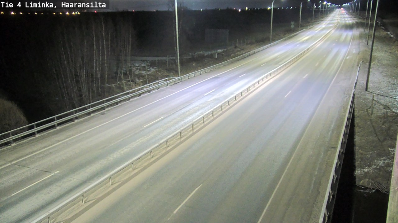 Kelikamerat Kuva Tie 4 Liminka, Haaransilta, Liminka, Pohjois-Pohjanmaa