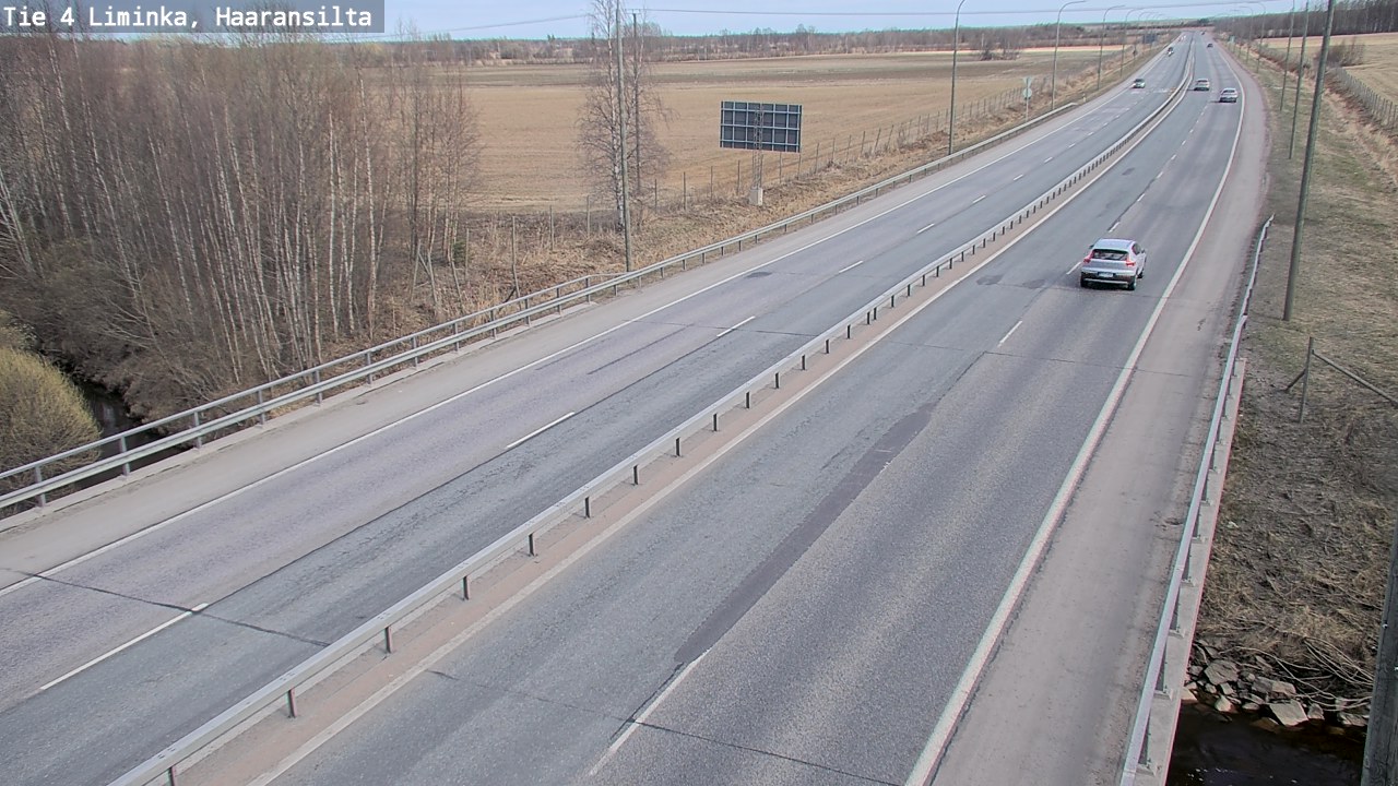 Kelikamerat Kuva Tie 4 Liminka, Haaransilta, Liminka, Pohjois-Pohjanmaa