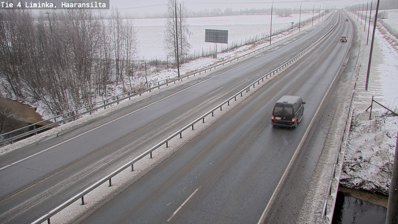Weather Camera Image Road 4 Liminka, Haaransilta, Liminka, Pohjois-Pohjanmaa