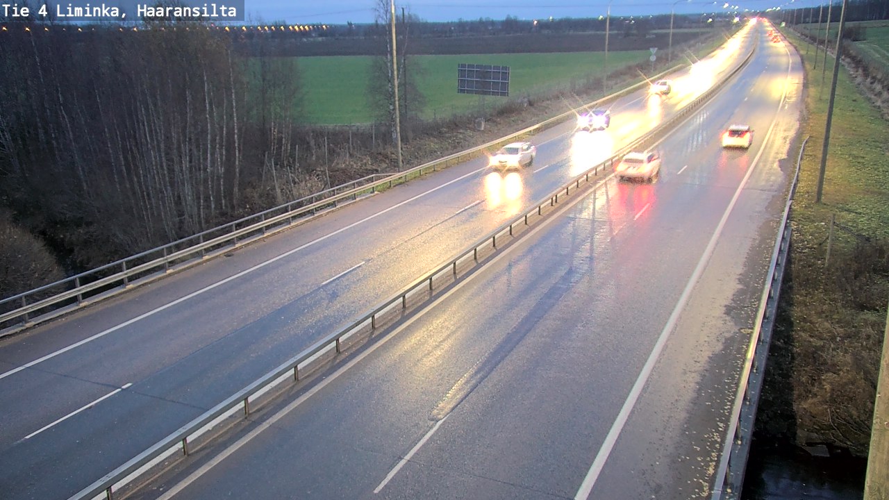 Kelikamerat Kuva Tie 4 Liminka, Haaransilta, Liminka, Pohjois-Pohjanmaa