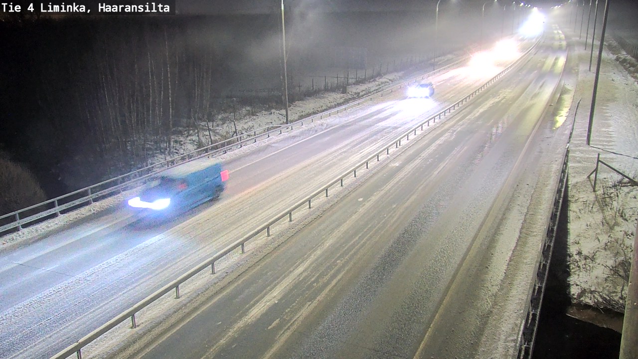 Weather Camera Image Road 4 Liminka, Haaransilta, Liminka, Pohjois-Pohjanmaa