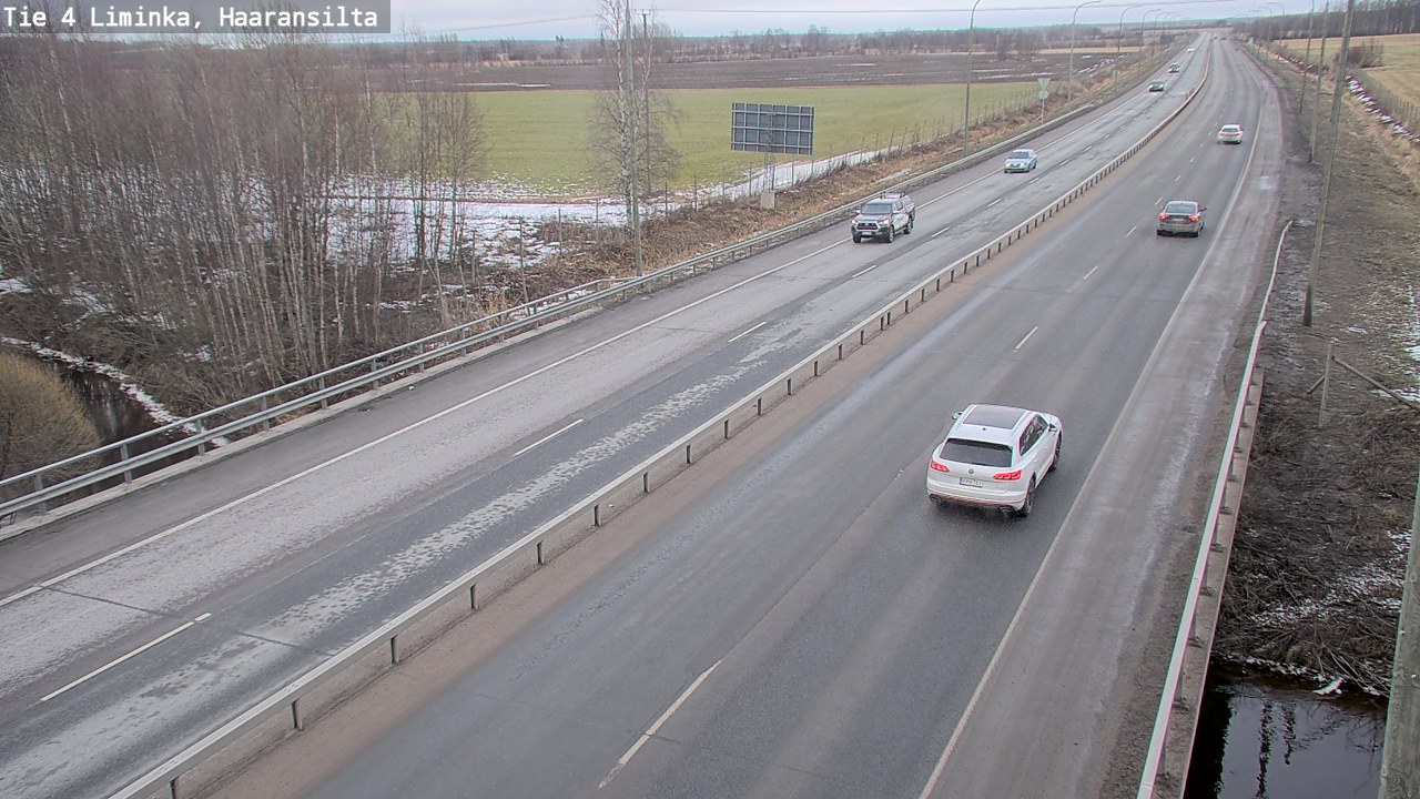 Kelikamerat Kuva Tie 4 Liminka, Haaransilta, Liminka, Pohjois-Pohjanmaa