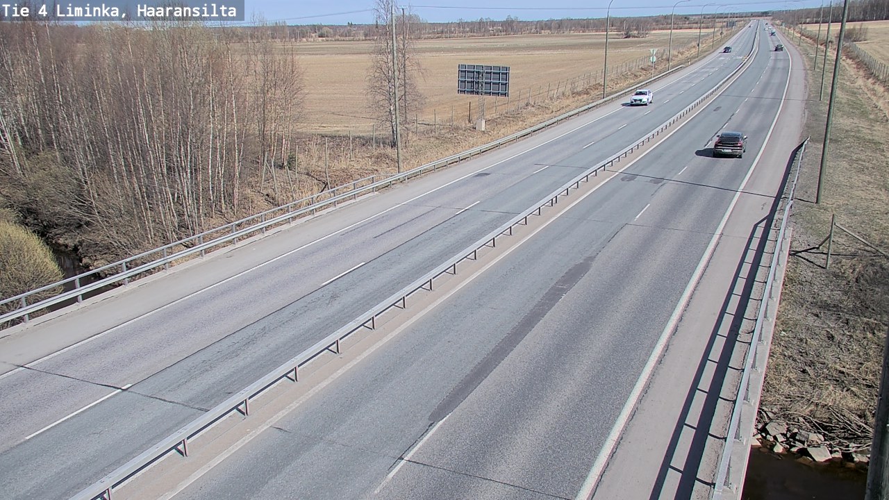 Kelikamerat Kuva Tie 4 Liminka, Haaransilta, Liminka, Pohjois-Pohjanmaa