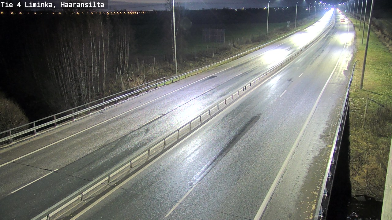 Kelikamerat Kuva Tie 4 Liminka, Haaransilta, Liminka, Pohjois-Pohjanmaa