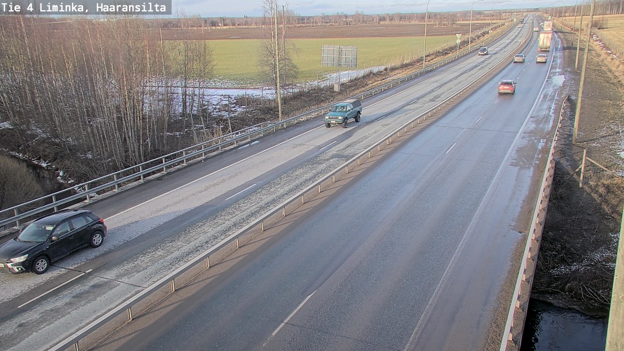 Kelikamerat Kuva Tie 4 Liminka, Haaransilta, Liminka, Pohjois-Pohjanmaa