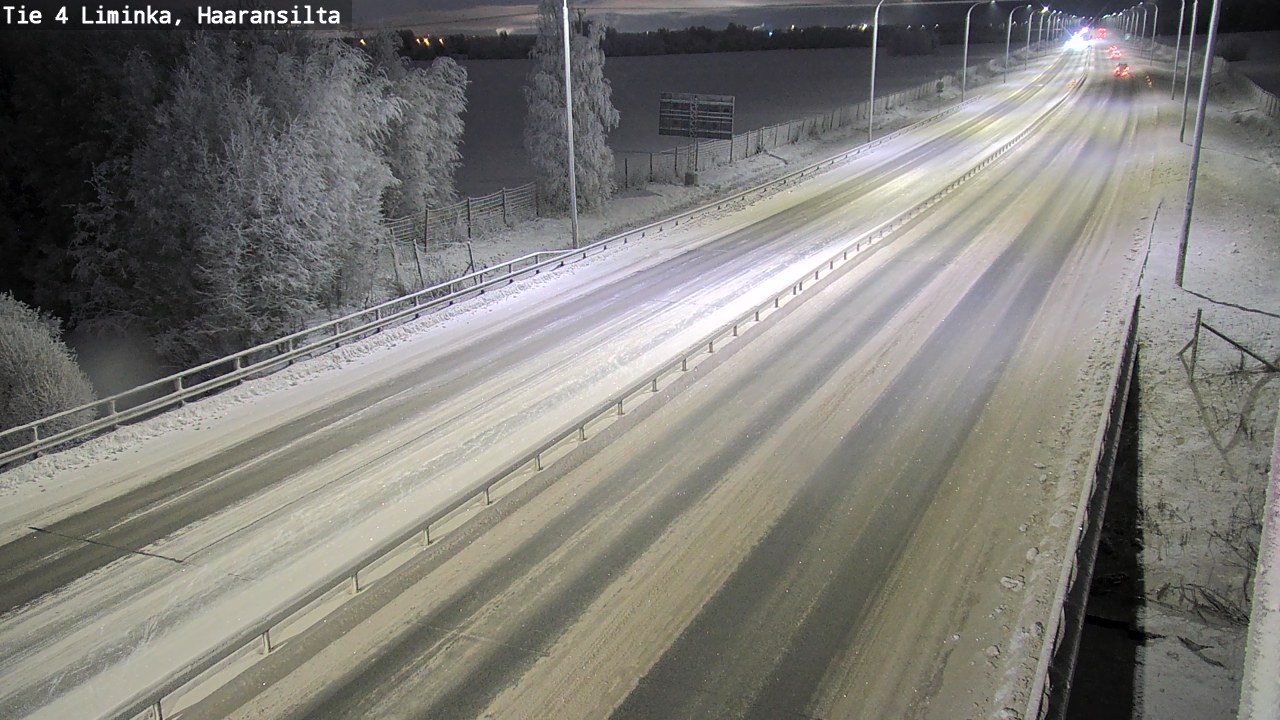 Kelikamerat Kuva Tie 4 Liminka, Haaransilta, Liminka, Pohjois-Pohjanmaa