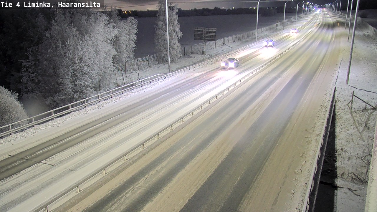 Kelikamerat Kuva Tie 4 Liminka, Haaransilta, Liminka, Pohjois-Pohjanmaa