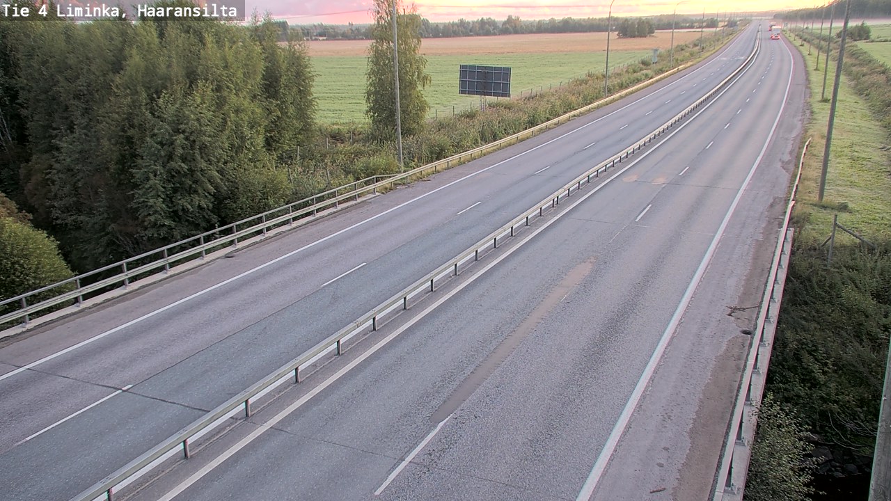Kelikamerat Kuva Tie 4 Liminka, Haaransilta, Liminka, Pohjois-Pohjanmaa