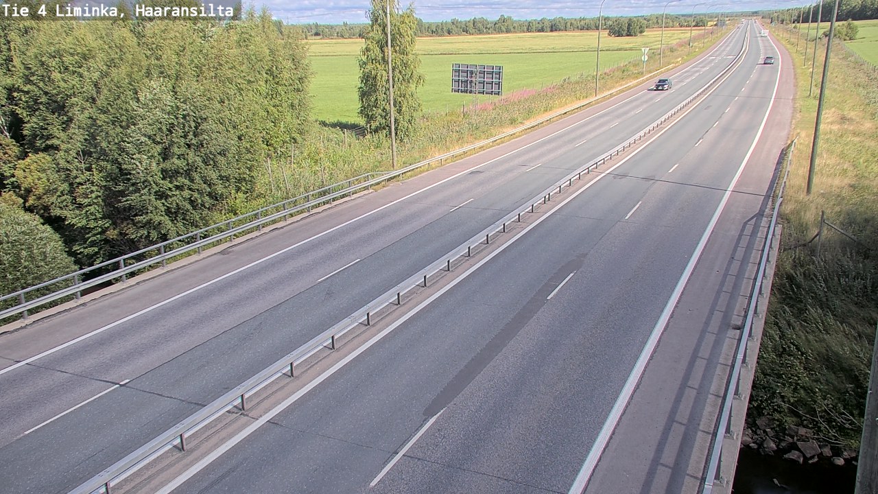 Kelikamerat Kuva Tie 4 Liminka, Haaransilta, Liminka, Pohjois-Pohjanmaa