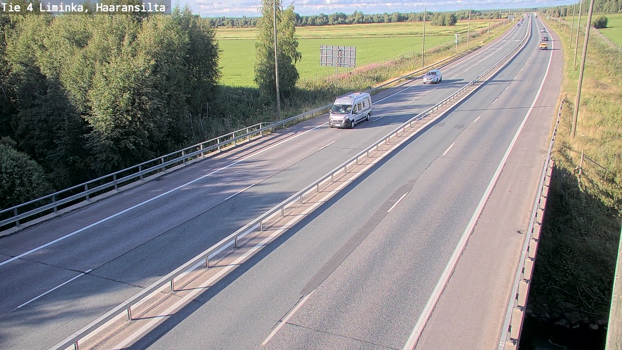 Kelikamerat Kuva Tie 4 Liminka, Haaransilta, Liminka, Pohjois-Pohjanmaa