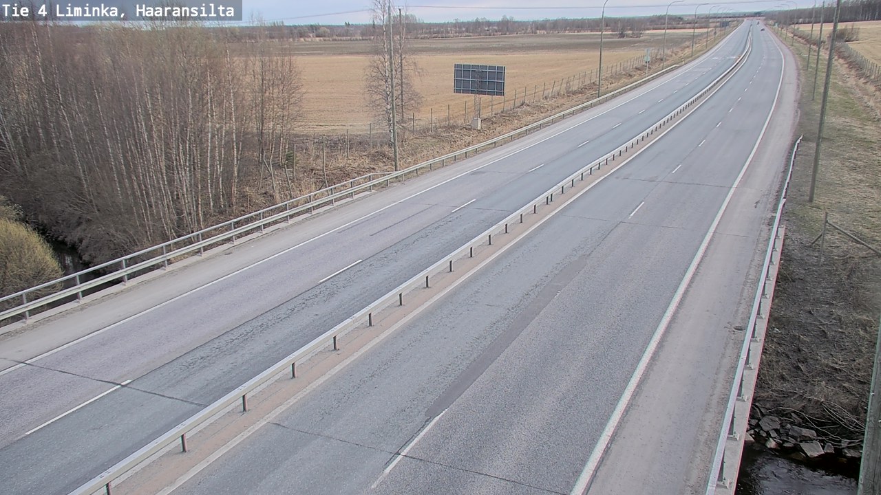 Kelikamerat Kuva Tie 4 Liminka, Haaransilta, Liminka, Pohjois-Pohjanmaa