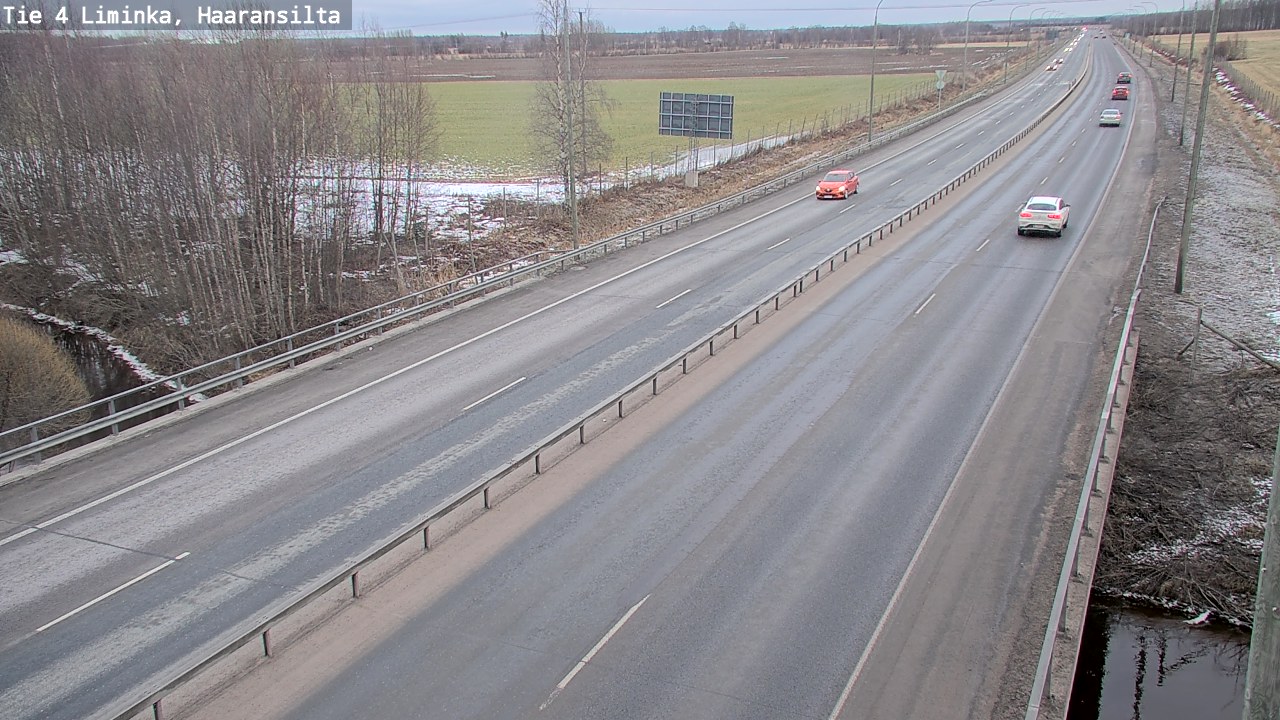 Kelikamerat Kuva Tie 4 Liminka, Haaransilta, Liminka, Pohjois-Pohjanmaa